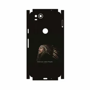MAHOOT Portrait of an Indian Man-FullSkin Cover Sticker for Google Pixel 2