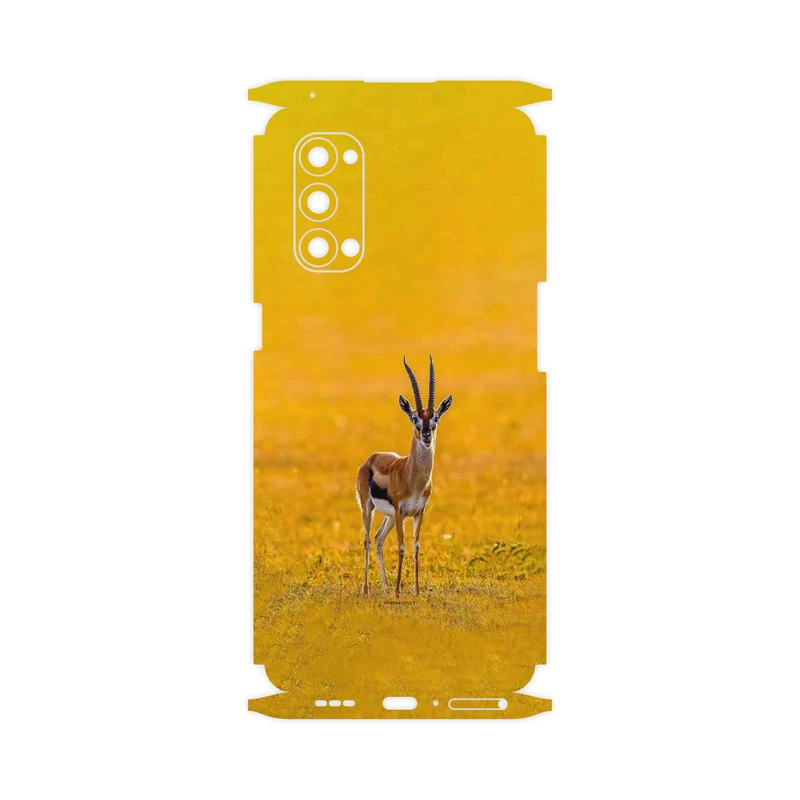 برچسب پوششی ماهوت مدل Gazelle-FullSkin مناسب برای گوشی موبایل اپو Reno4 Pro 5G