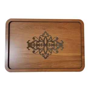 سینی مدل چوبی کد c-28 مجموعه 3 عددی