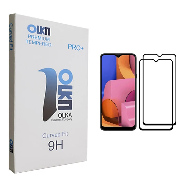 محافظ صفحه نمایش الکا مدل +PRO مناسب برای گوشی موبایل سامسونگ Galaxy A20s بسته دو عددی