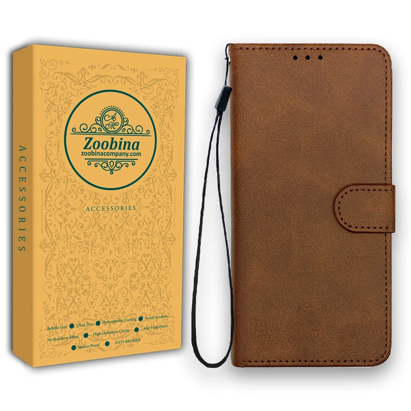  کیف کلاسوری زوبینا مدل zooma مناسب برای گوشی موبایل سامسونگ Galaxy A12