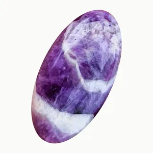 سنگ زینتی آمیتیست لیس اگات مدل نگین کد 86