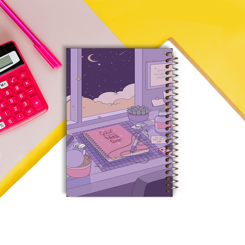 دفتر مشق 80 برگ طرح دخترانه کد J213