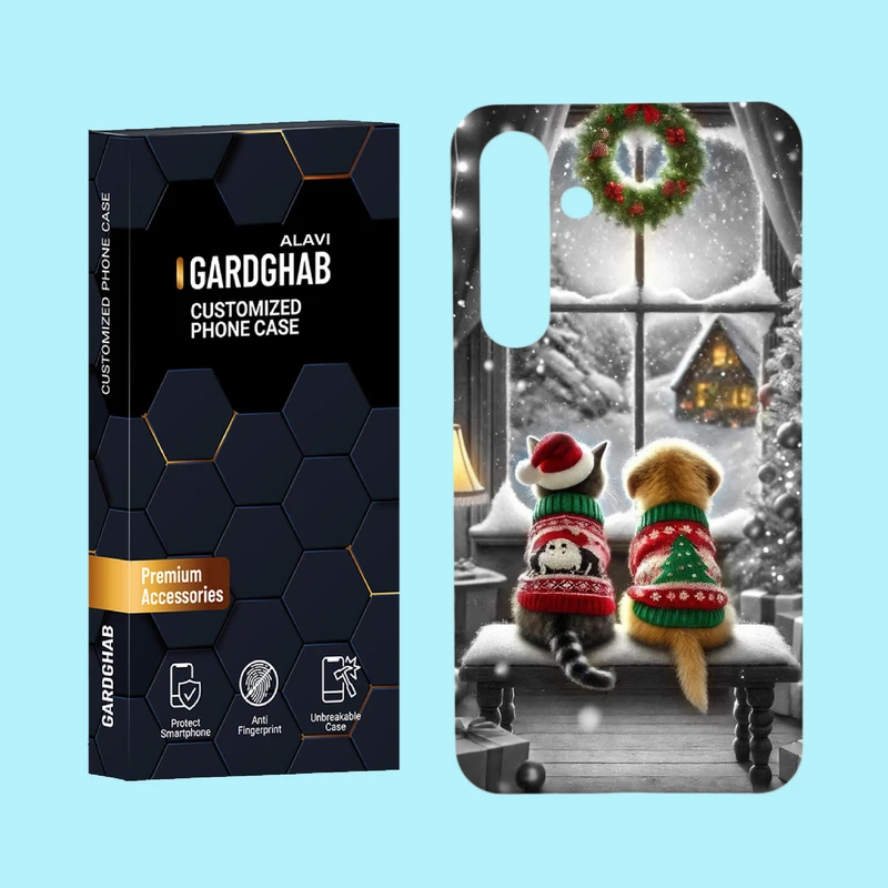 کاور گارد قاب مدل هنری مناسب برای گوشی موبایل سامسونگ Galaxy S24 Plus