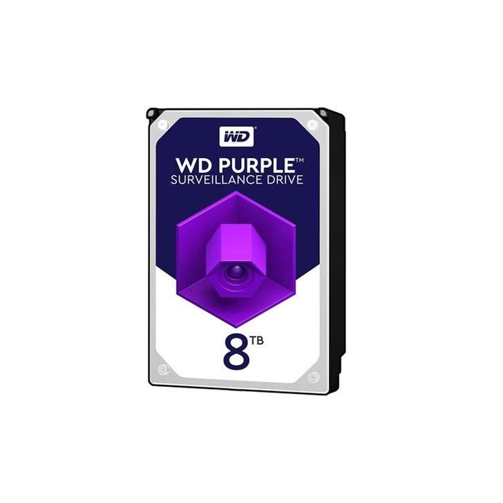 هارددیسک اینترنال وسترن دیجیتال مدل Purple WD80PURZ ظرفیت 8 ترابایت هارددیسک اینترنال وسترن دیجیتال مدل Purple WD80PURZ ظرفیت 8 ترابایت