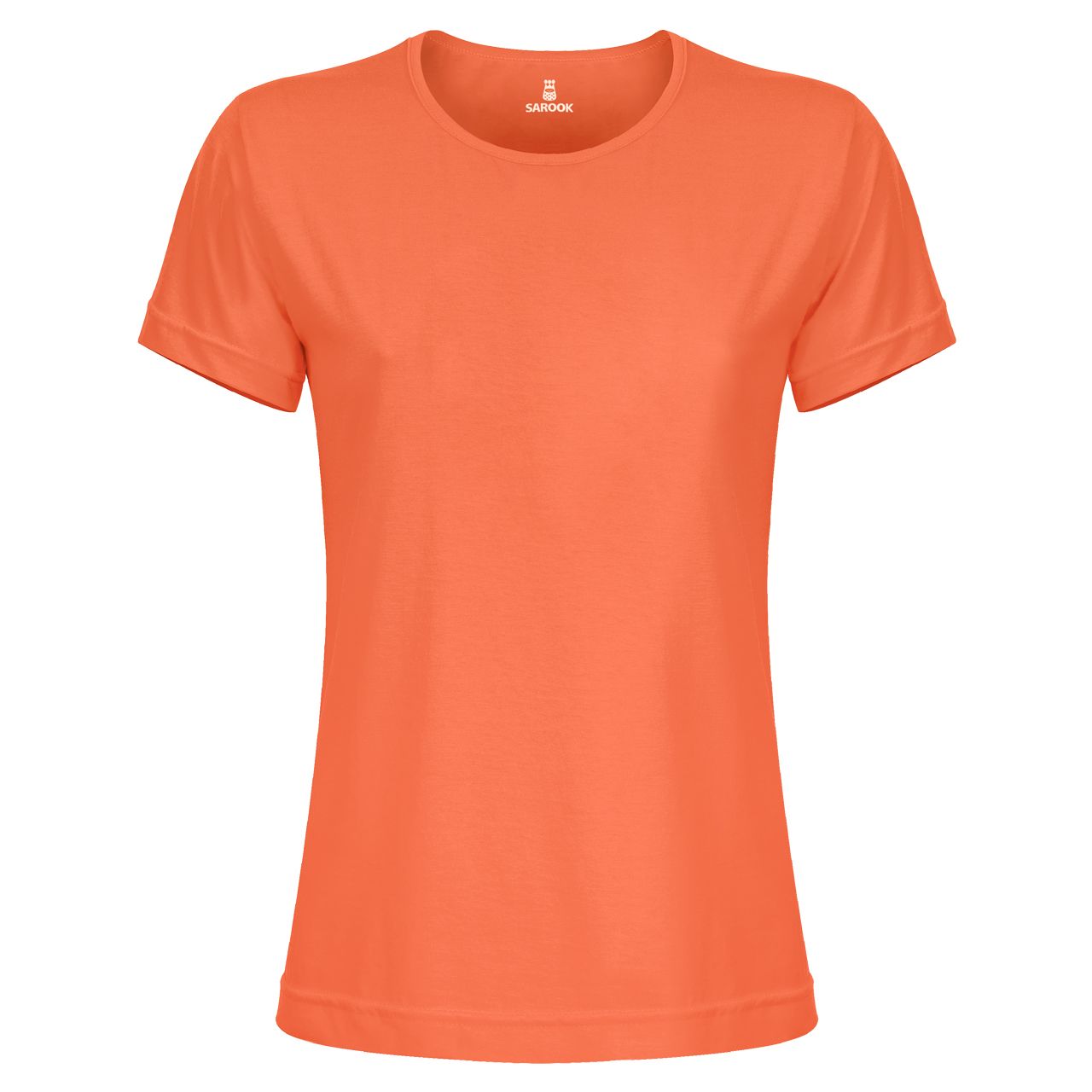 تی شرت آستین کوتاه زنانه ساروک مدل TSHPYR کد 07 رنگ گلبهی -  - 1