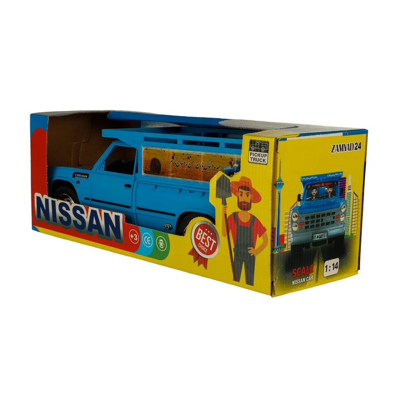 ماشین بازی مدل نیسان باربنددار