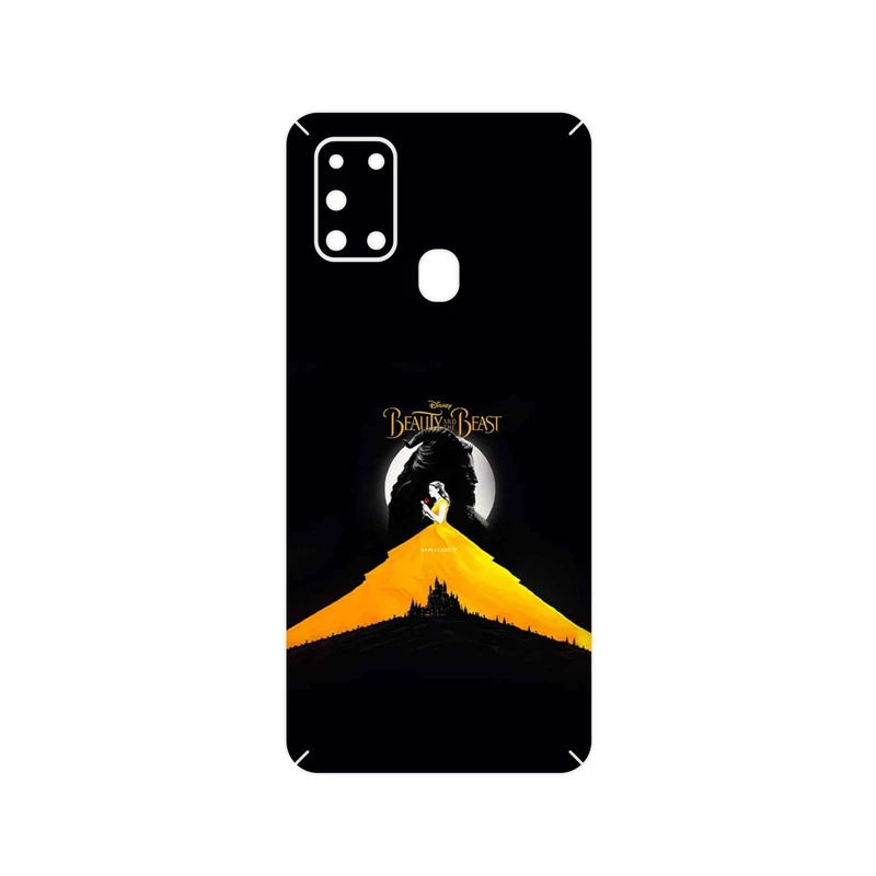 برچسب پوششی ماهوت مدل Beauty and the Beast مناسب برای گوشی موبایل سامسونگ Galaxy A21s