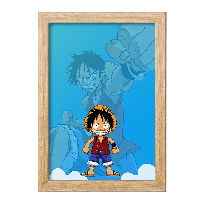 تابلو خندالو مدل لوفی انیمه وان پیس One Piece  کد 17257