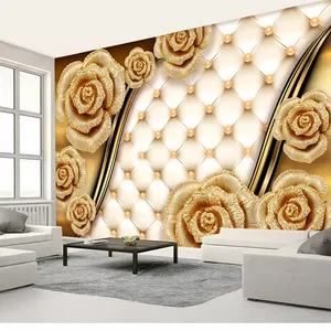 پوستر دیواری سه بعدی مدل گل برجسته کد DVRF1317