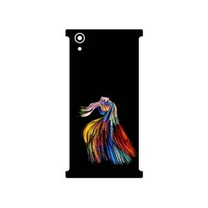 MAHOOT Rainbow Hair Digital Art Cover Sticker for Sony Xperia XA1 Plus
