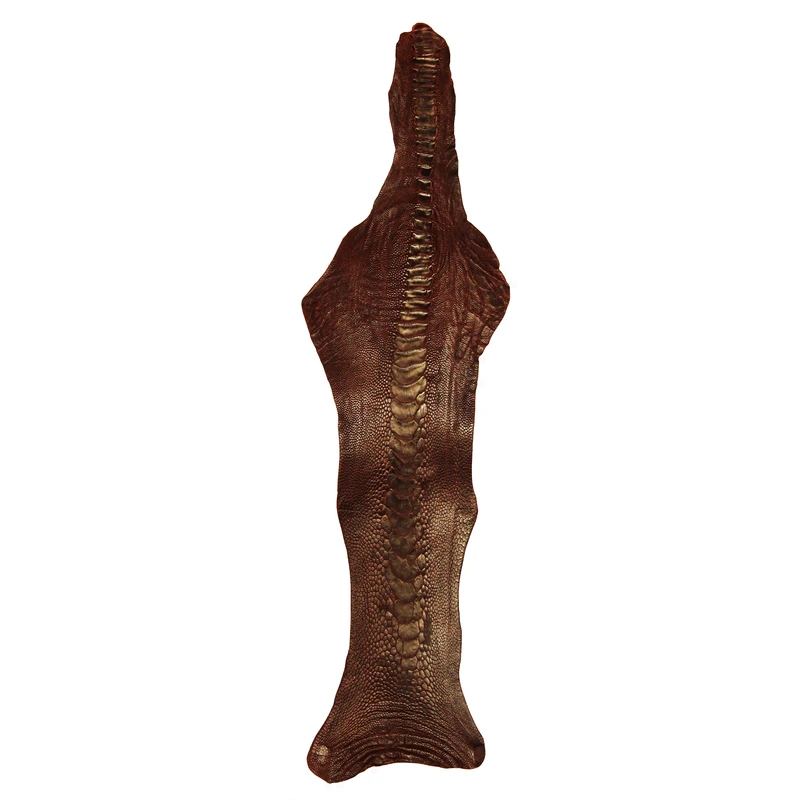 چرم طبیعی مدل ساق شتر مرغ کد OL086