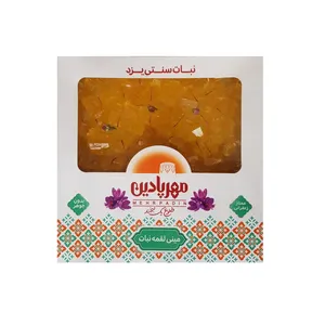 مینی لقمه نبات زعفرانی مهرپادین - 1200 گرم