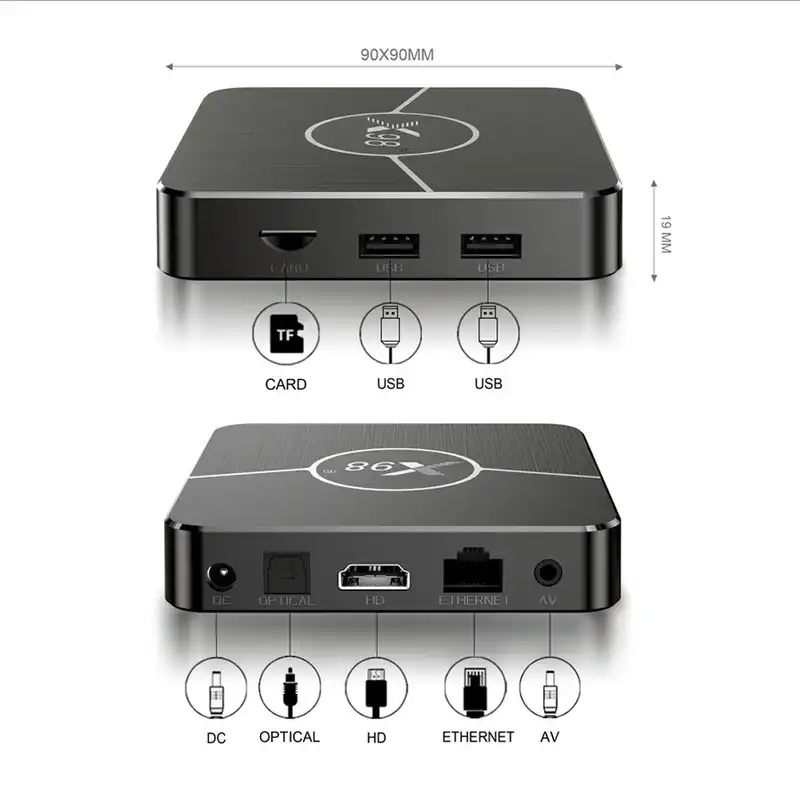 اندروید باکس مدل X98 Plus 4/64