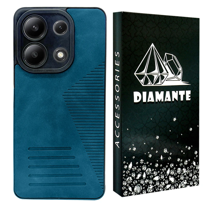 کاور دیامانته مدل Soft Navy مناسب برای گوشی موبایل شیائومی Redmi Note 13 4G