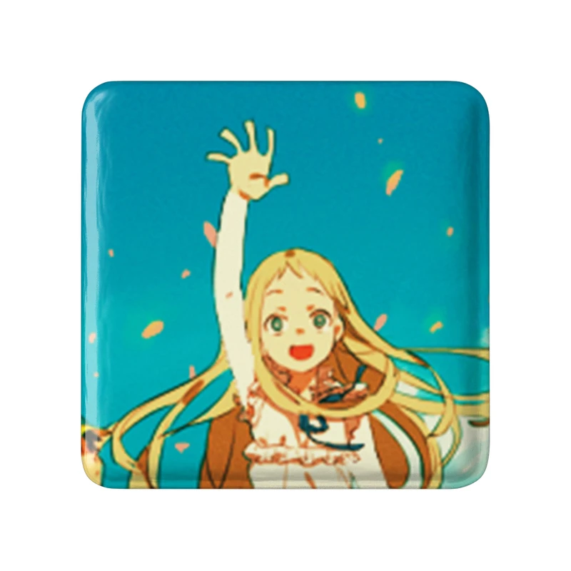 پیکسل خندالو طرح انیمه آنوهانا مدل مربعی کد 31962