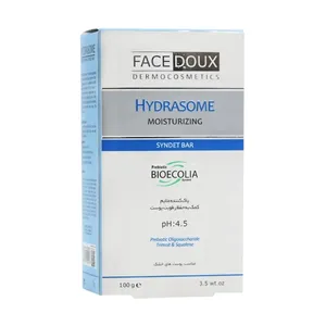 پن شستشو صورت فیس دوکس مدل HYDRASOME مناسب برای پوست خشک وزن 100 گرم