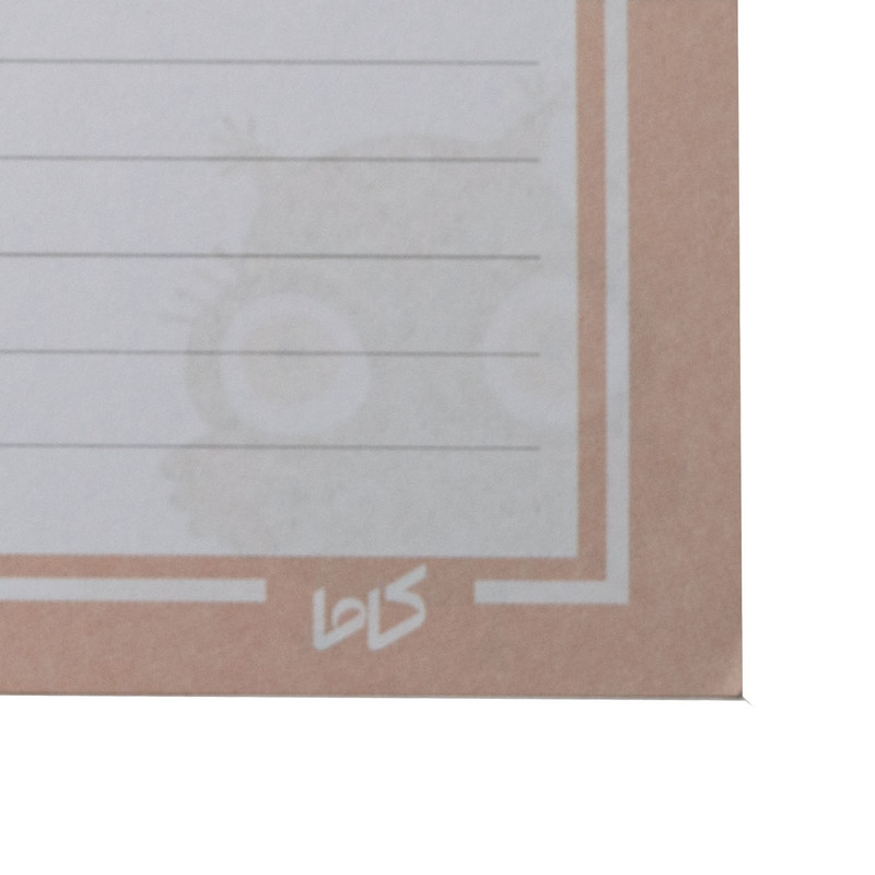 کاغذ کلاسور کاما طرح جغد بسته 50 عددی