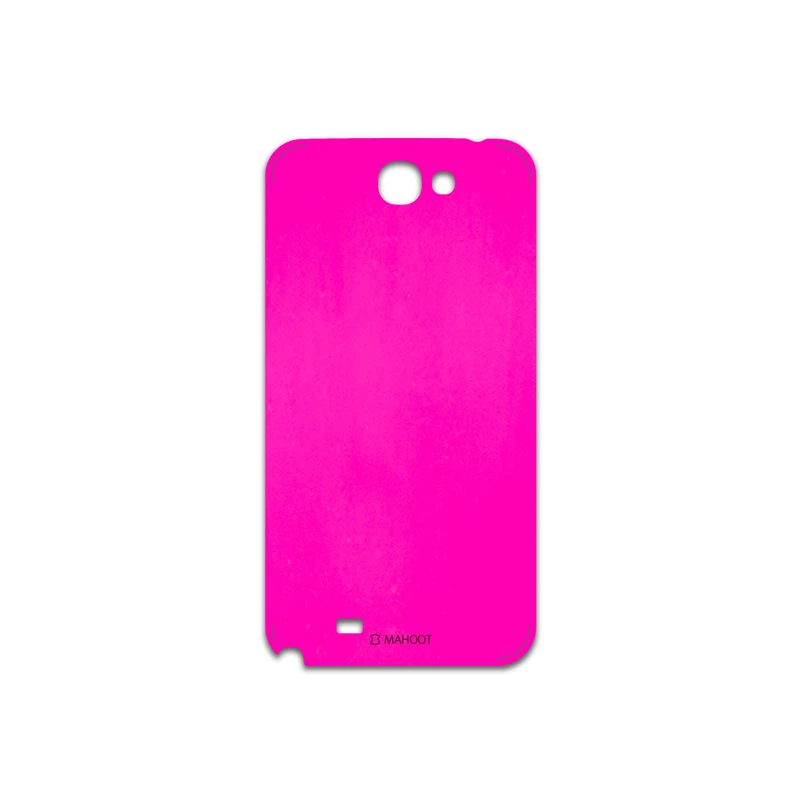برچسب پوششی ماهوت مدل Phosphorus-Pink مناسب برای گوشی موبایل سامسونگ Galaxy Note 2