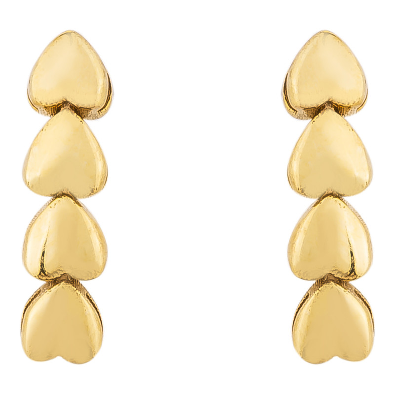 گوشواره میخی طلا 18 عیار زنانه کیا گالری مدل EM349