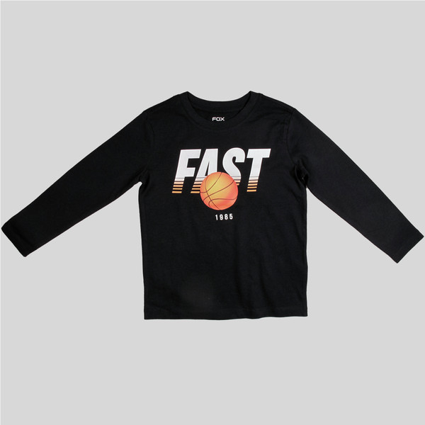 تی شرت آستین بلند پسرانه فاکس مدل PK-Fast01
