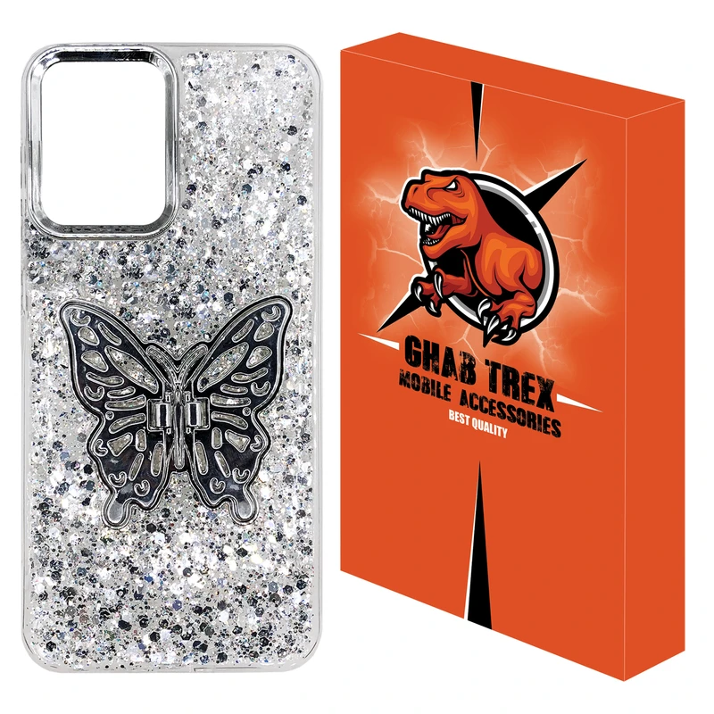 کاور قاب تی رکس مدل پروانه مناسب برای گوشی موبایل سامسونگ Galaxy A12 / A12 Nacho / M12