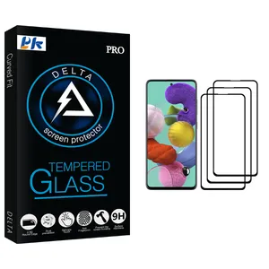 PK Delta Glass Screen Protector For Samsung Galaxy A51 Pack Of 3