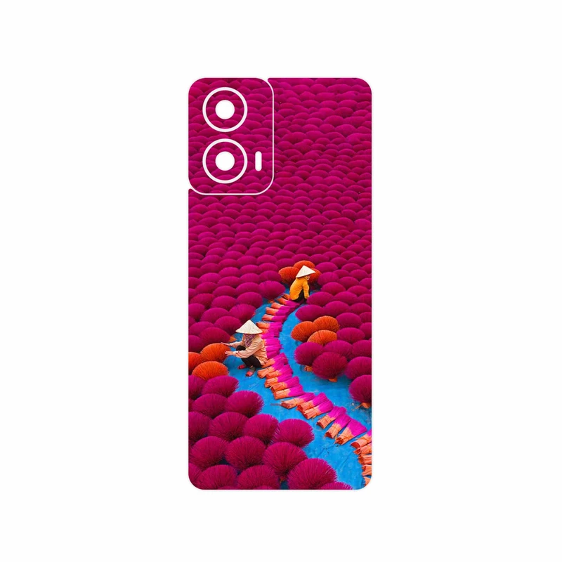 برچسب پوششی ماهوت مدل Vietnam Incense Wood Farms مناسب برای گوشی موبایل موتورولا Moto G24