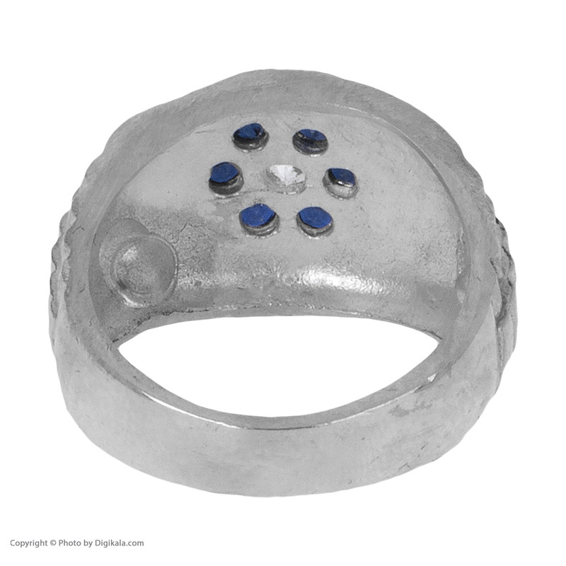 انگشتر نقره مردانه کد 001