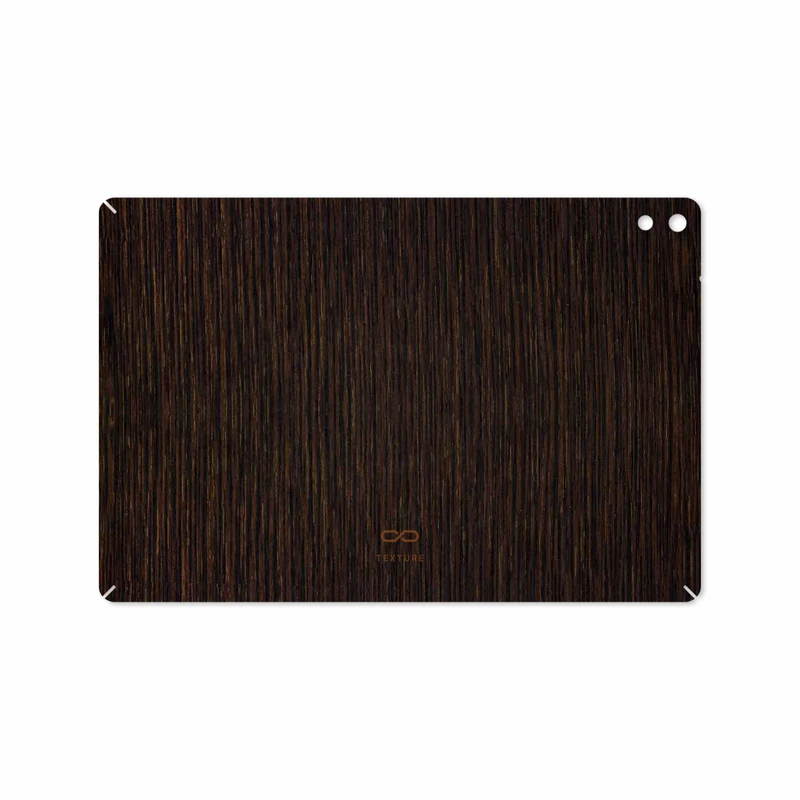 برچسب پوششی ماهوت مدل Dark-Gold-Stripes-Wood مناسب برای تبلت اچ تی سی Nexus 9 2014