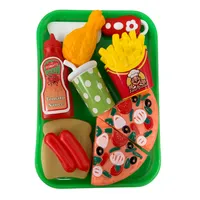 اسباب بازی طرح فست فود مدل cutting funny کد z123