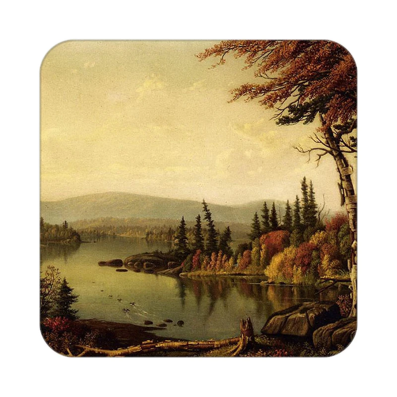 زیر لیوانی کاکتی طرح نقاشی رنگ روغن مدل mg10434