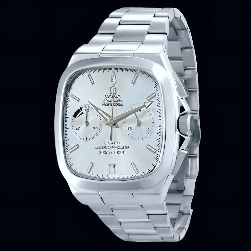 ساعت مچی عقربه‌ای کوارتز مردانه مدل سیمستر سه موتور فعال کورنوگراف کد 002