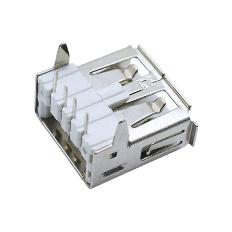 كانكتور مادگی USB-A مدل 4Pin-90Degree بسته 10 عددی