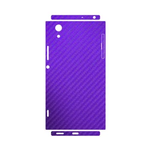MAHOOT Purple-Fiber-FullSkin Cover Sticker for Sony Xperia XA1