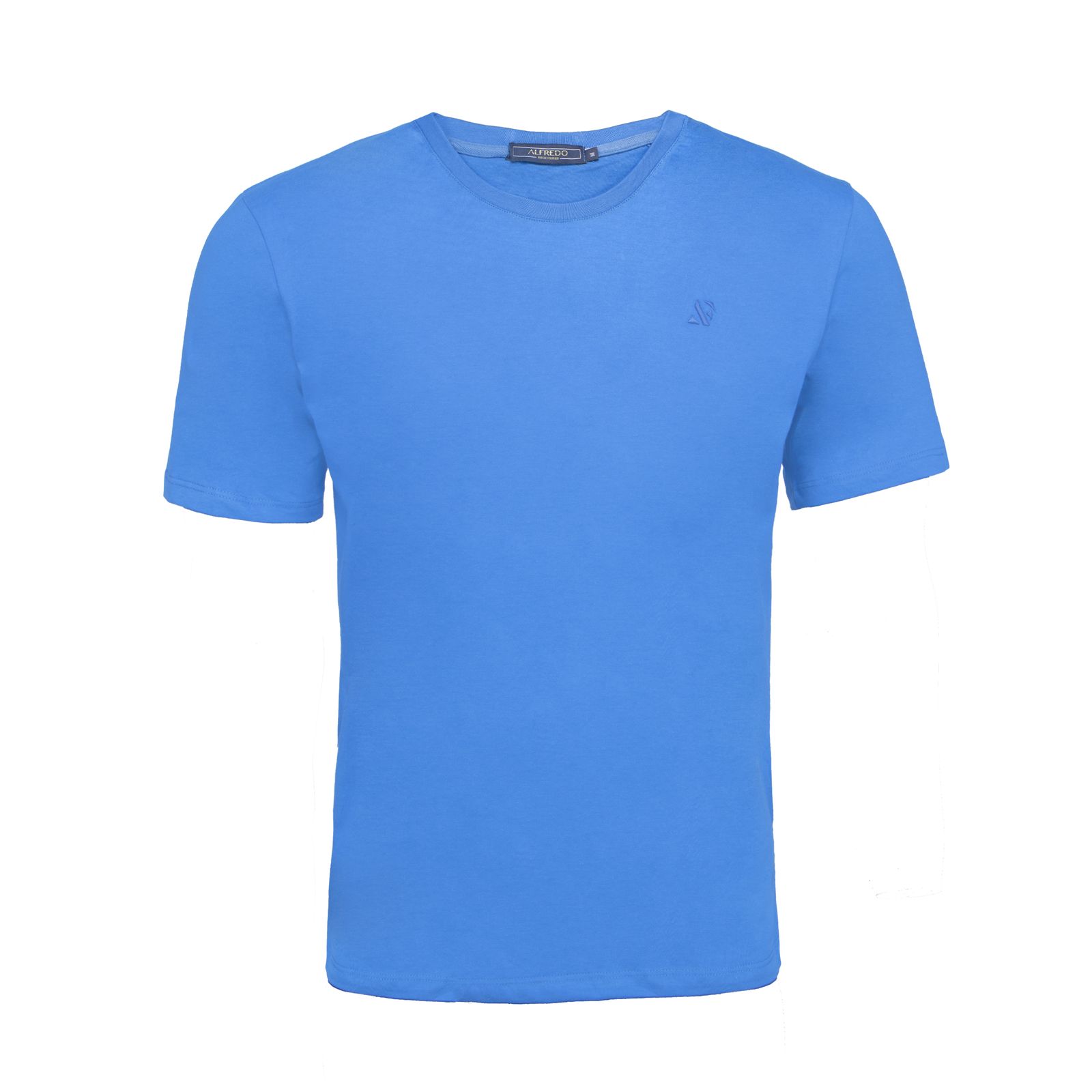 تی شرت آستین کوتاه مردانه الفردو مدل یقه گرد پنبه یک رو 2620207 -  - 1