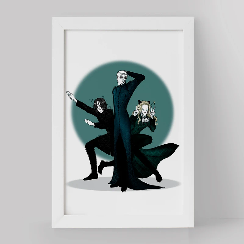 تابلو خندالو مدل مرگ خواران هری پاتر Harry Potter کد 19366
