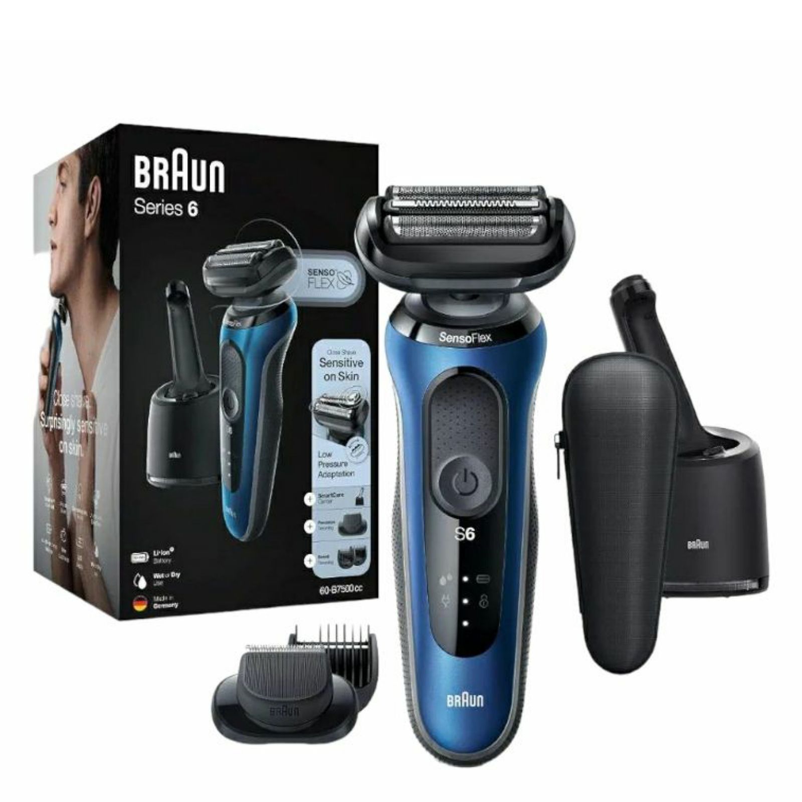 ماشین اصلاح موی صورت براون مدل 61B7500cc -  - 4