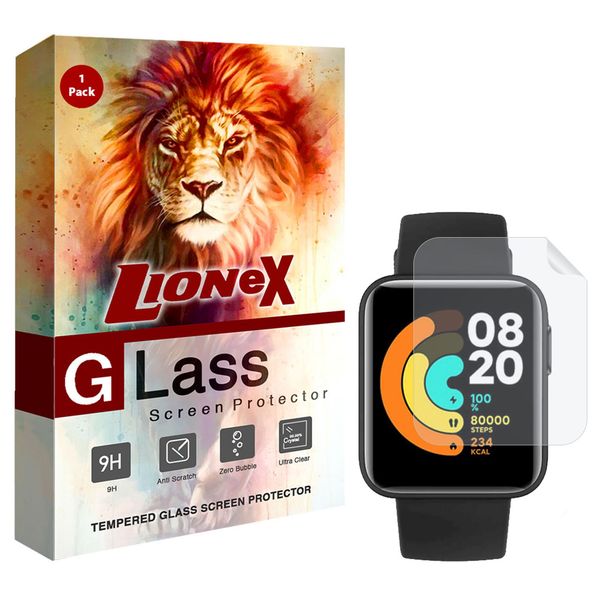 محافظ صفحه نمایش نانو لایونکس مدل TPU-L مناسب برای ساعت هوشمند شیائومی Mi Watch Lite محافظ صفحه نمایش نانو لایونکس مدل TPU-L مناسب برای ساعت هوشمند شیائومی Mi Watch Lite