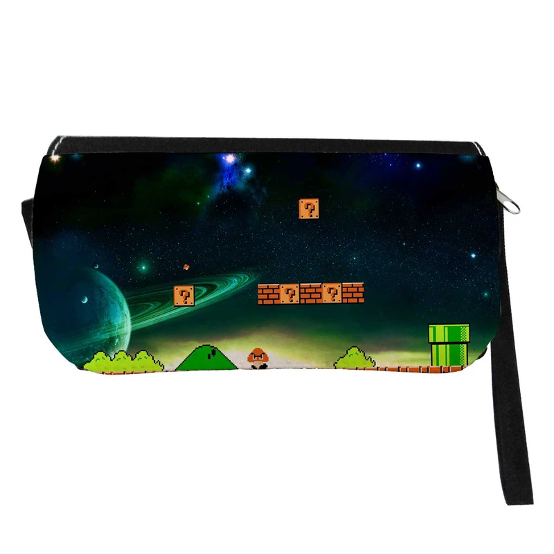   جامدادی مدل دوزیپ طرح دنیای سوپر ماریو کد NI368