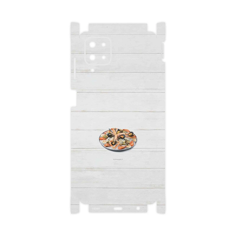برچسب پوششی ماهوت مدل Seafood-FullSkin مناسب برای گوشی موبایل سامسونگ Galaxy A12