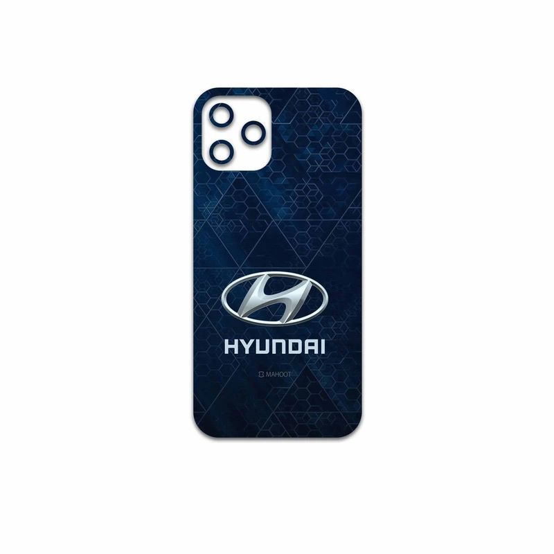 برچسب پوششی ماهوت مدل Hyundai-Logo مناسب برای گوشی موبایل اپل iPhone 12 Pro