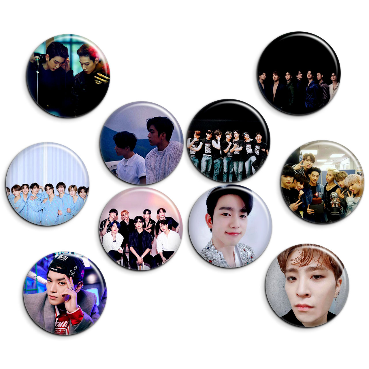 پیکسل پرمانه طرح GOT7 کد pmg.5493 مجموعه 10 عددی