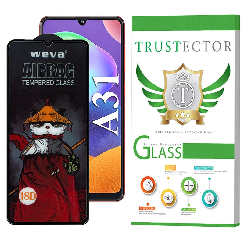 محافظ صفحه نمایش تراستکتور مدل AIRTA مناسب برای گوشی موبایل سامسونگ Galaxy A31