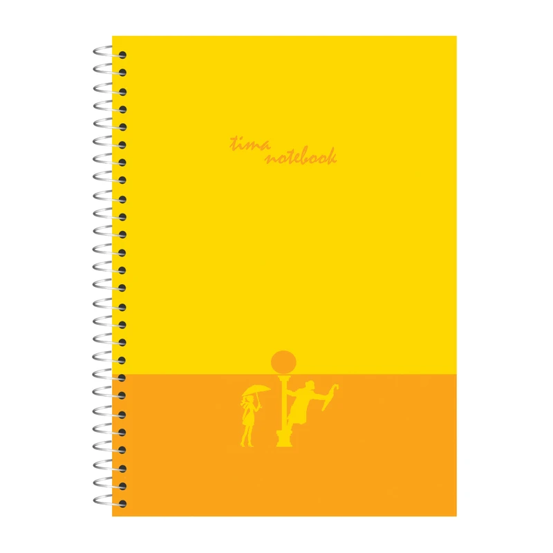 دفتر زبان 50 برگ تیما مدل چتر