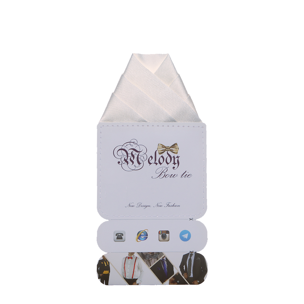 دستمال جیب مردانه ملودی مدل PS5107MSSwht