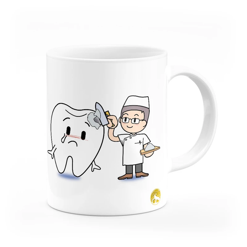 ماگ هومرو طرح دندانپزشک مدل MG9816