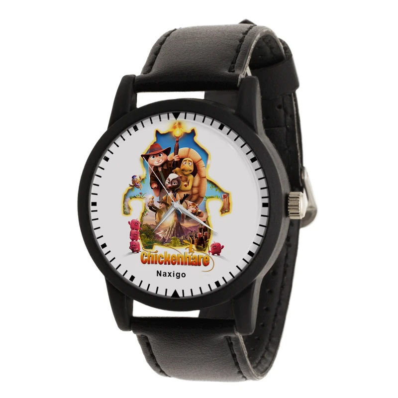 ساعت مچی عقربه ای ناکسیگو مدل Chickenhare and the Hamster of Darkness کد LF14004