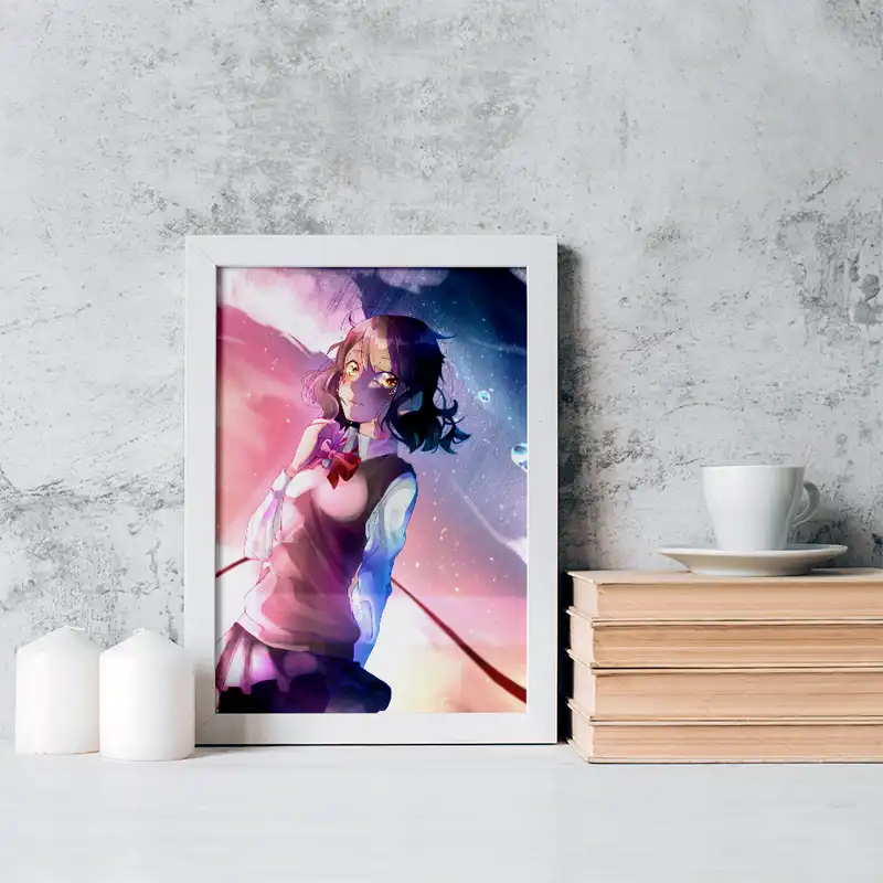 تابلو خندالو مدل میتسویا میامیزو انیمه یورنیم کد 16255