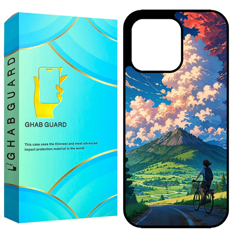 کاور قاب گارد طرح طبیعت مدل GCHP15PM مناسب برای گوشی موبایل اپل iPhone 15 Pro Max